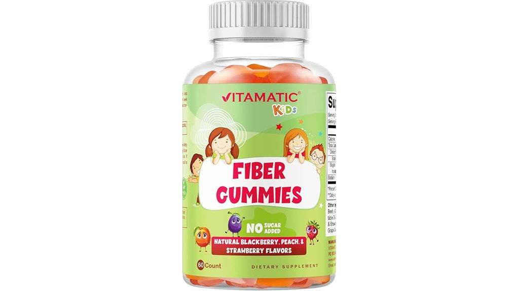 kids prebiotic fiber gummies