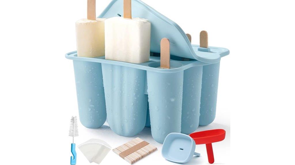 kids silicone ice pop molds