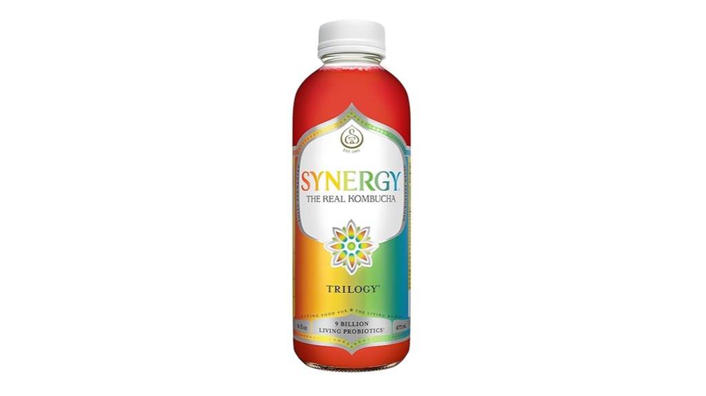 kombucha probiotic beverage bottle