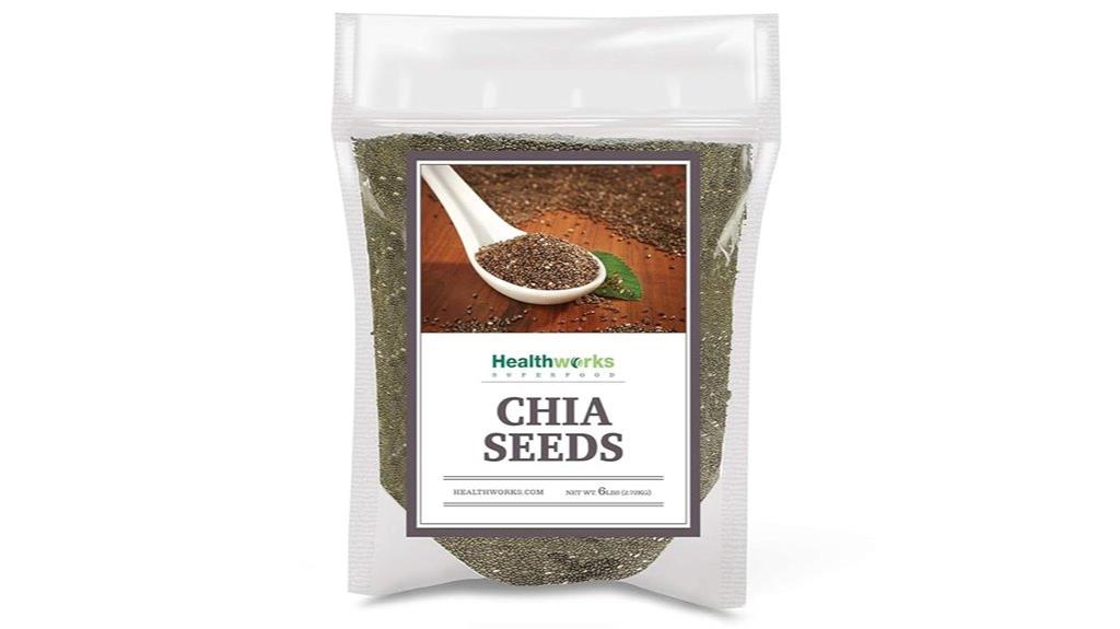 large 96 oz chia seeds