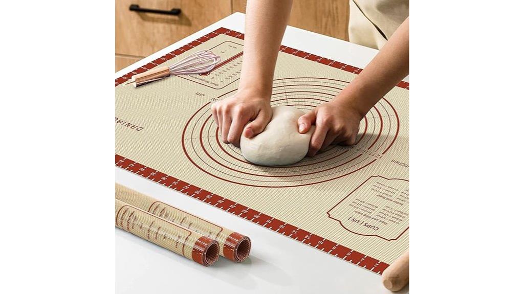 large measurement silicone mat