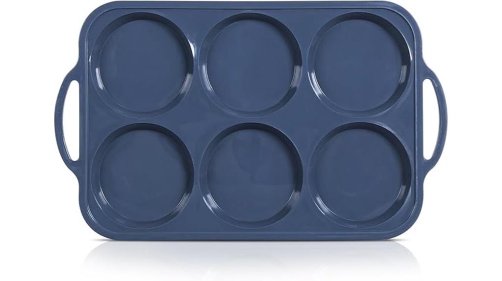 large silicone muffin pan