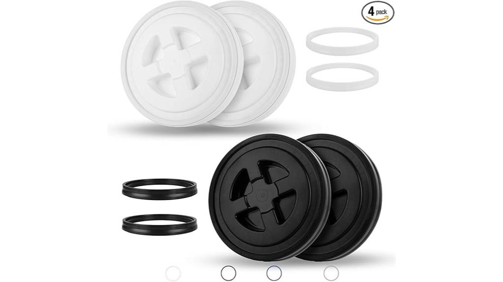 leak proof 5 gallon food buckets