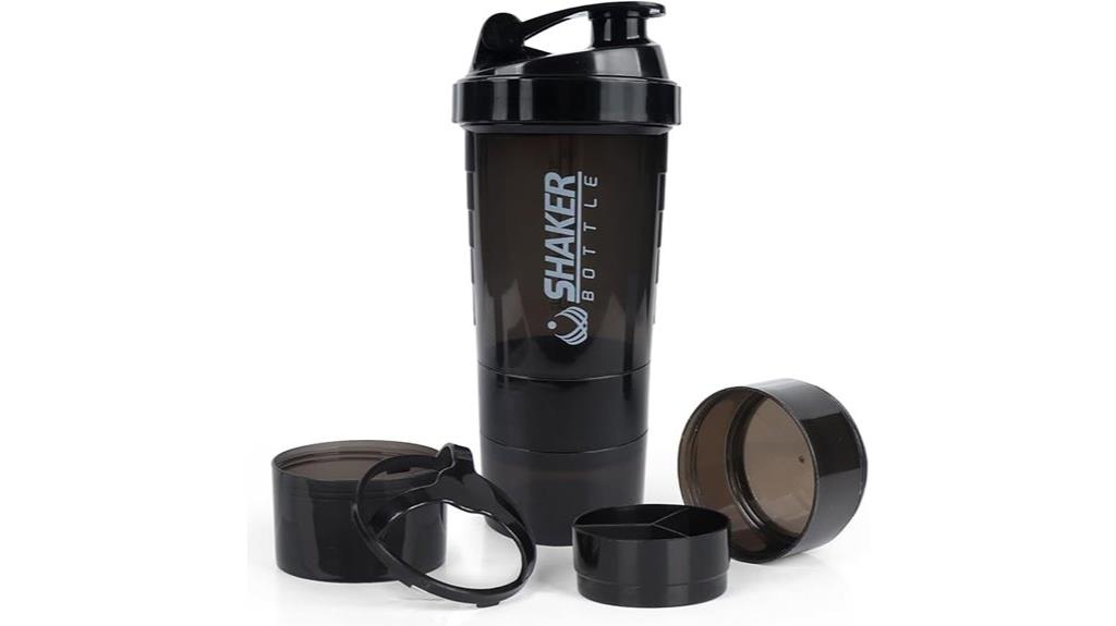 leak proof storage shaker