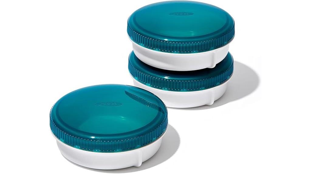 leakproof condiment container set