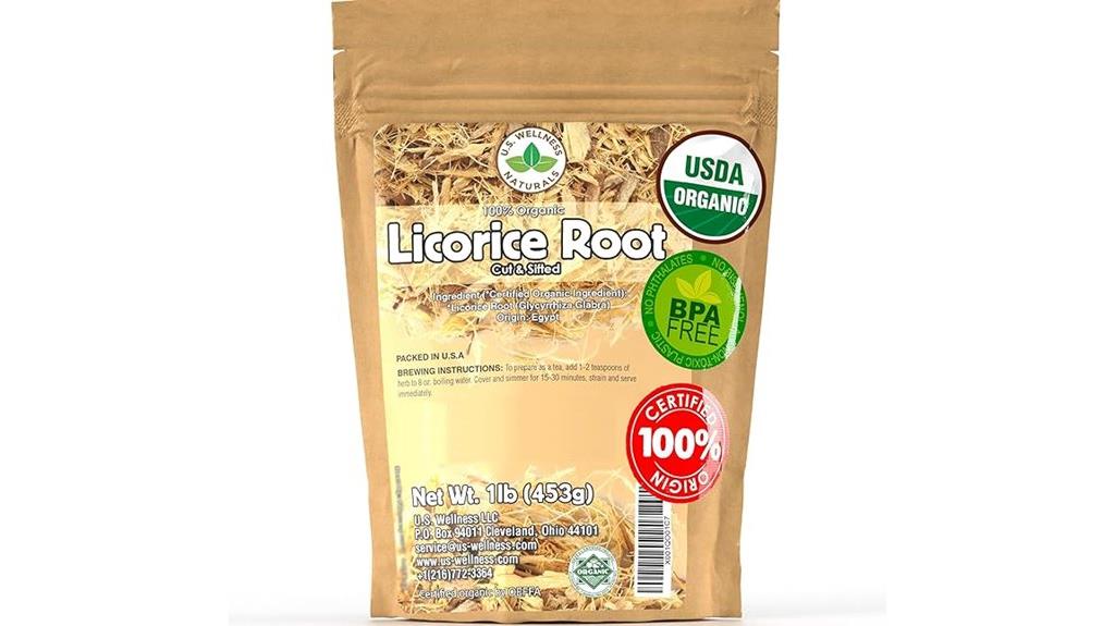 licorice root tea 1lb