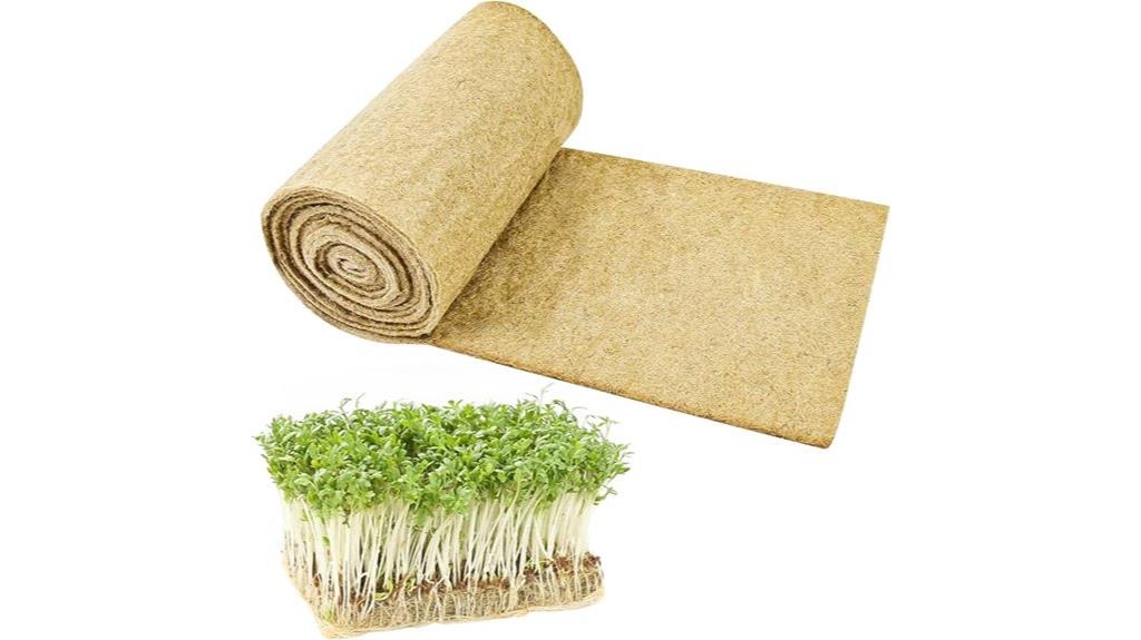 microgreen grow mat roll
