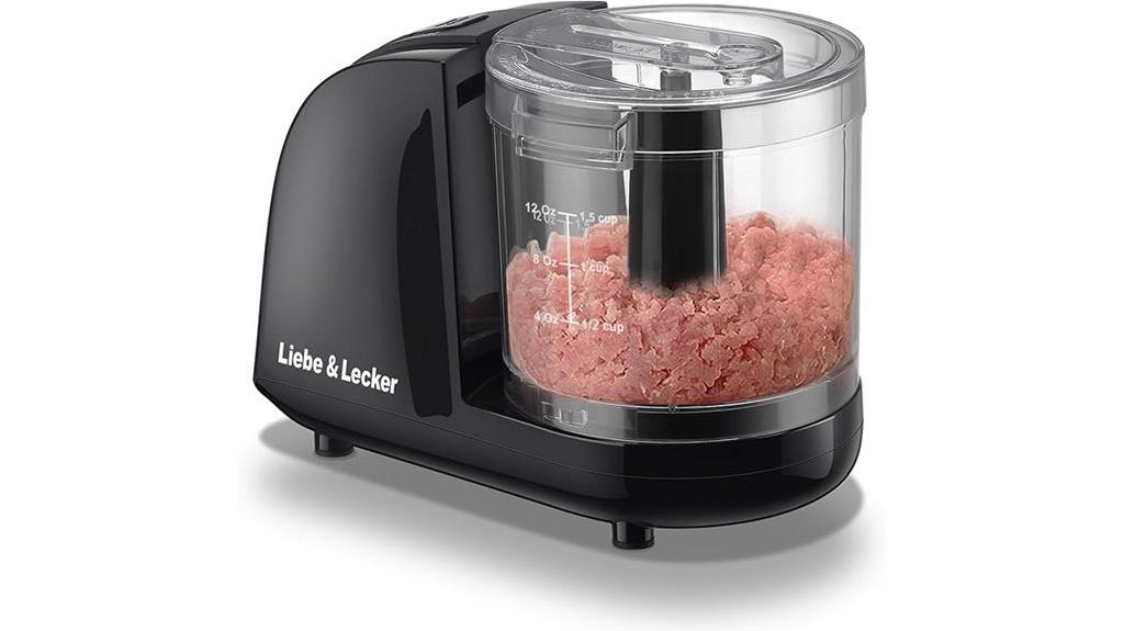 mini food processor capacity