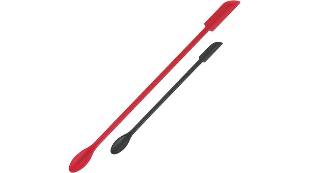 mini silicone spatulas