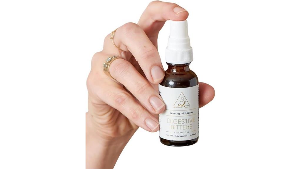 minty digestive spray