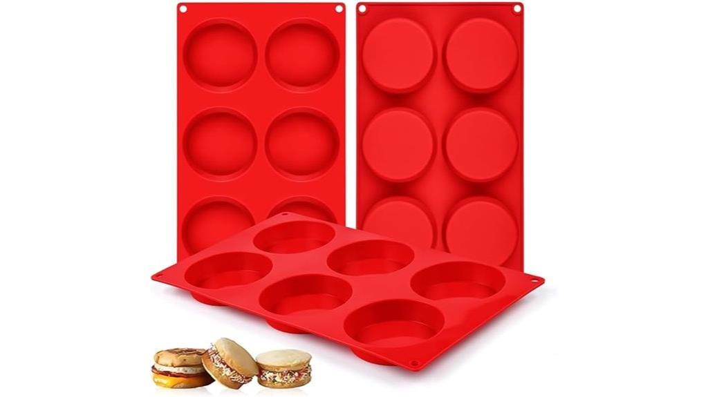 muffin top silicone molds