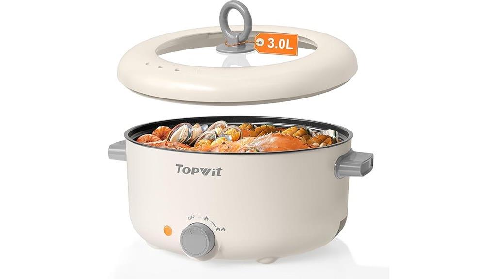multifunctional 3l electric hot pot