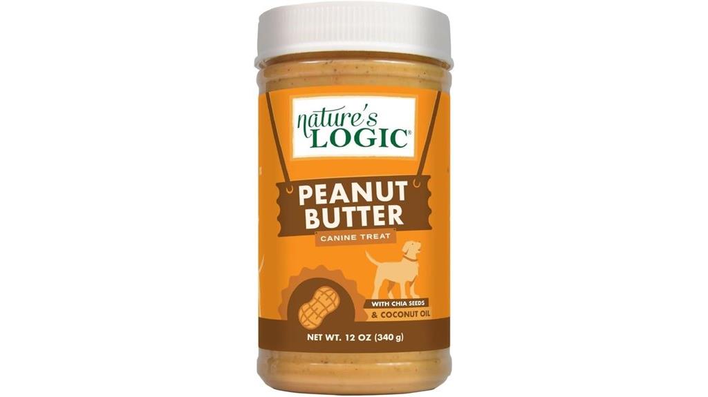 natural dog peanut butter