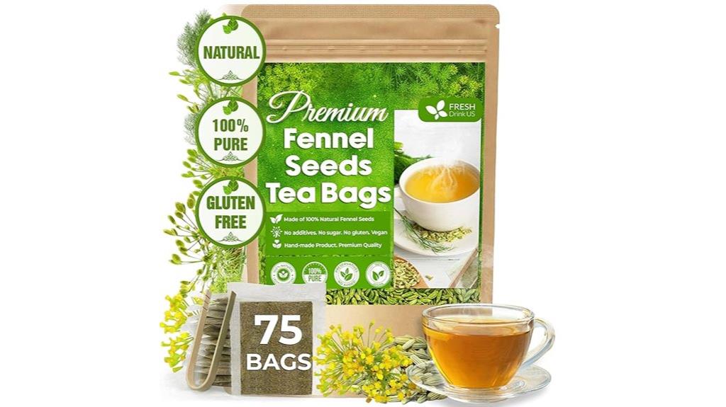 natural handmade fennel tea