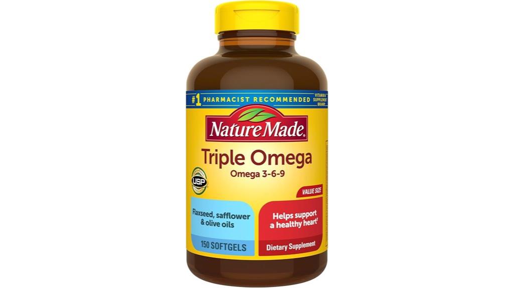 omega 3 6 9 softgel capsules