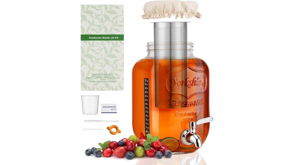 one gallon kombucha kit