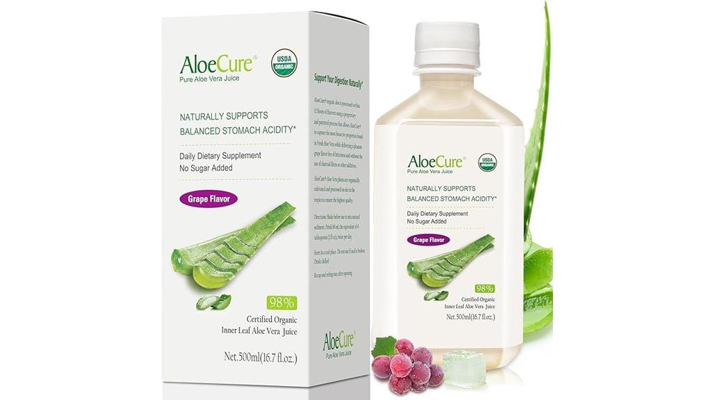 organic aloe vera juice