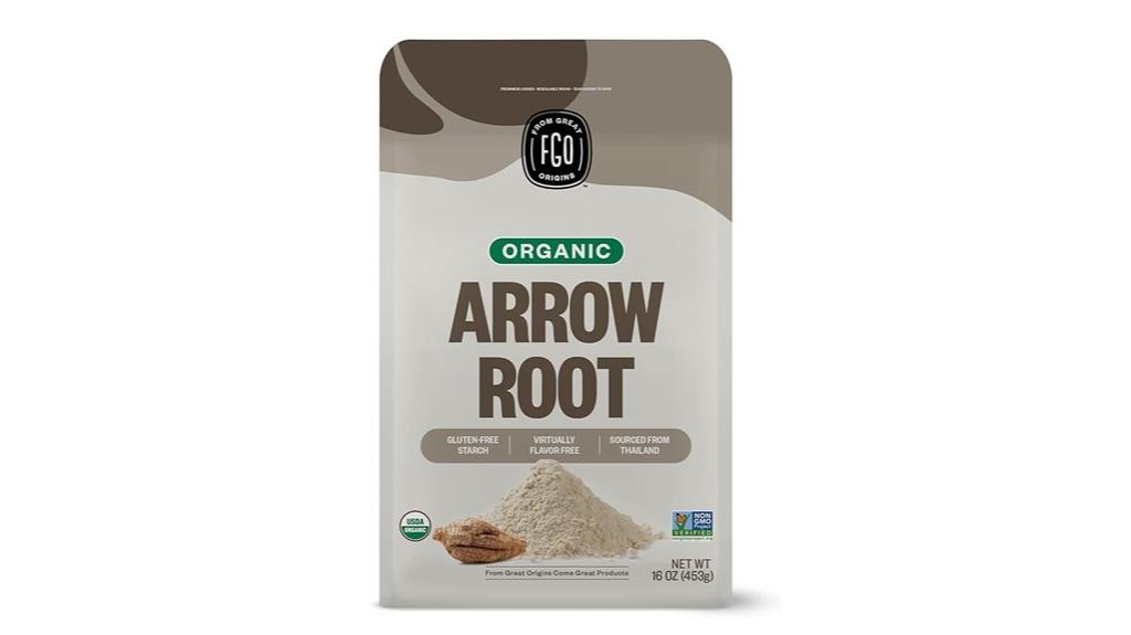 organic arrowroot powder 16oz
