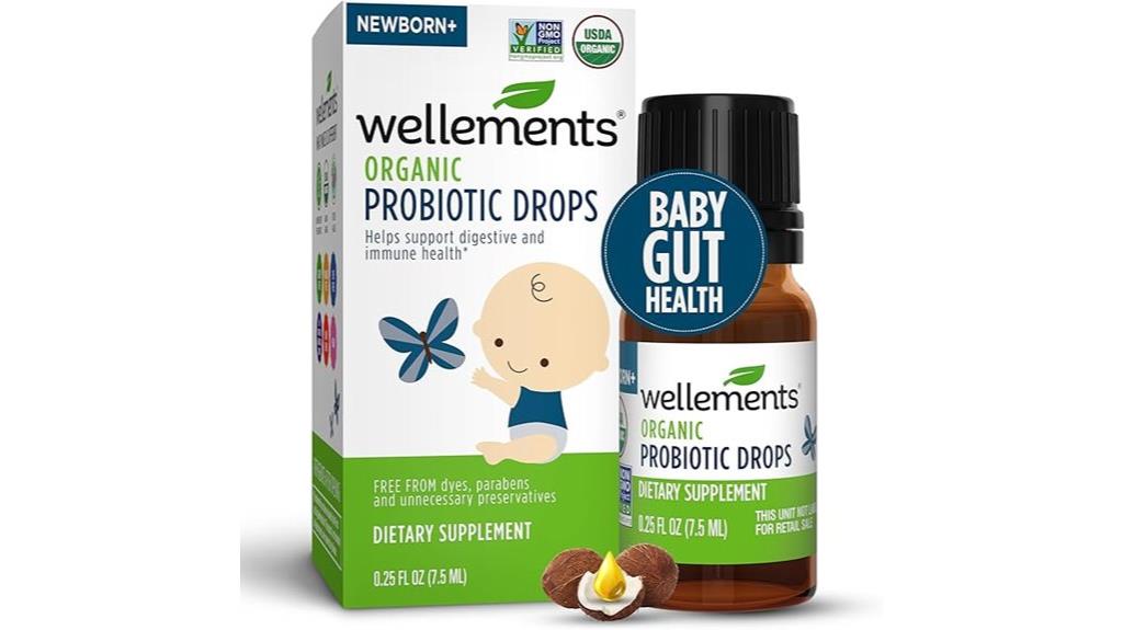 organic baby probiotic drops