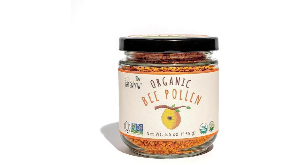 organic bee pollen 155g