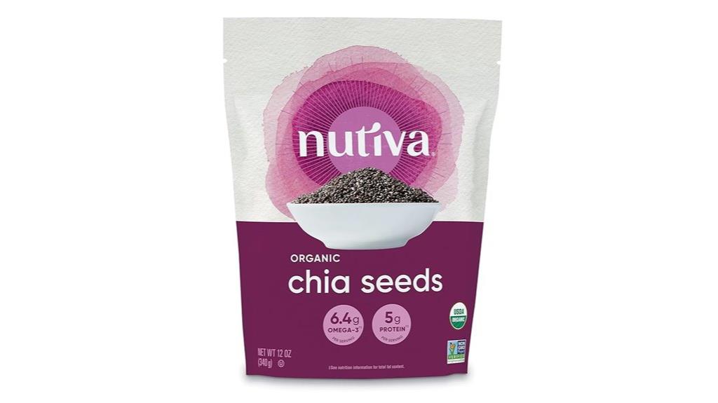 organic black chia seeds