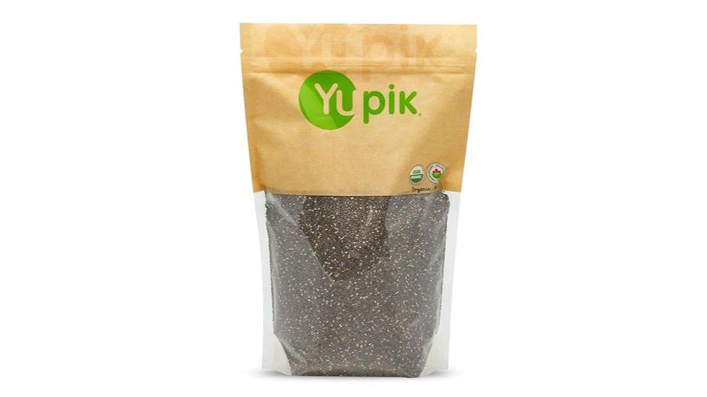 organic black chia seeds
