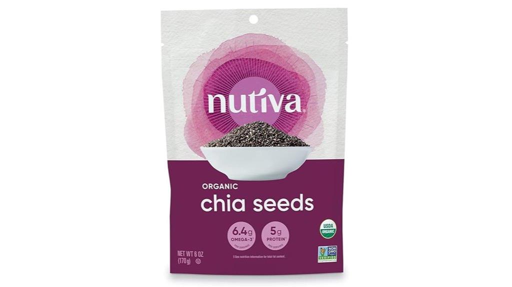 organic black chia seeds