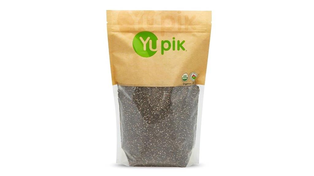 organic black chia seeds