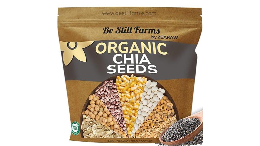 organic black chia seeds