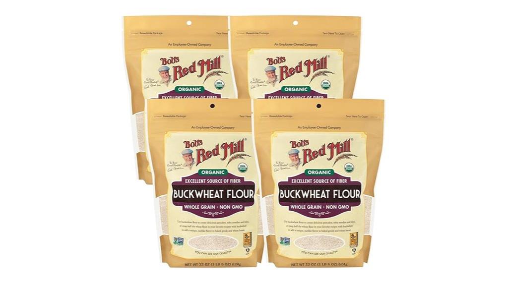 organic buckwheat flour pack