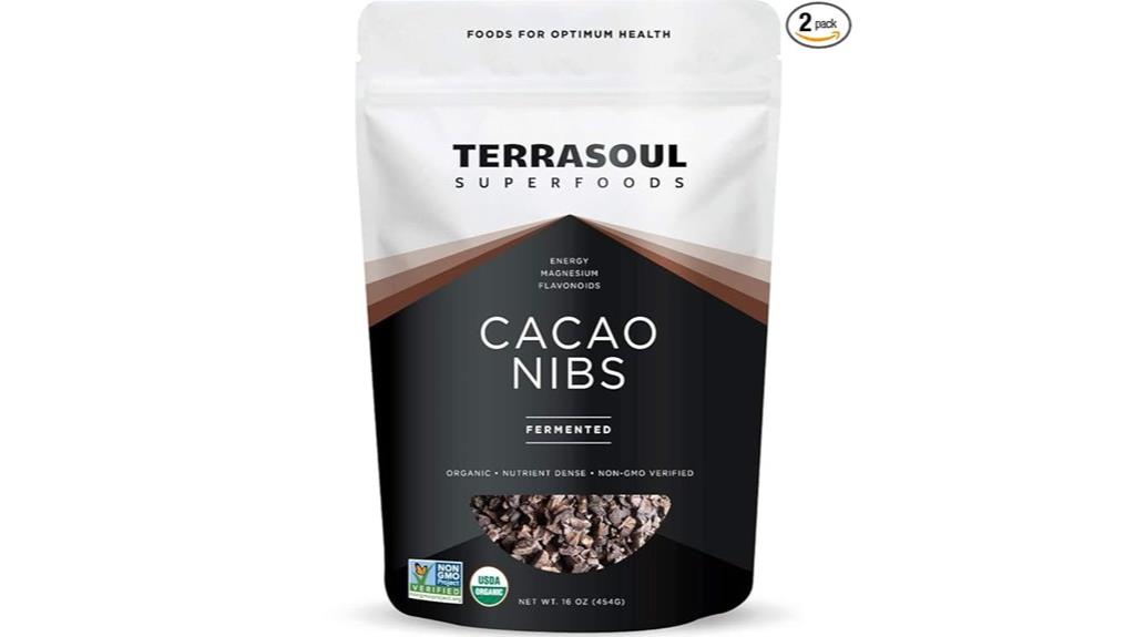 organic cacao nibs pack