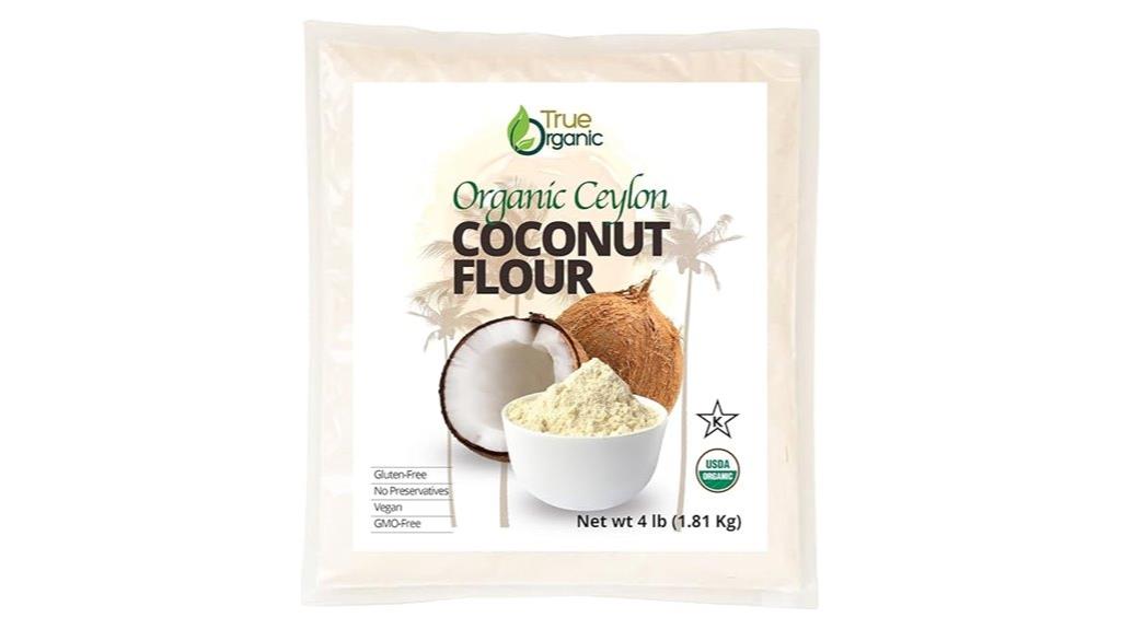 organic ceylon coconut flour