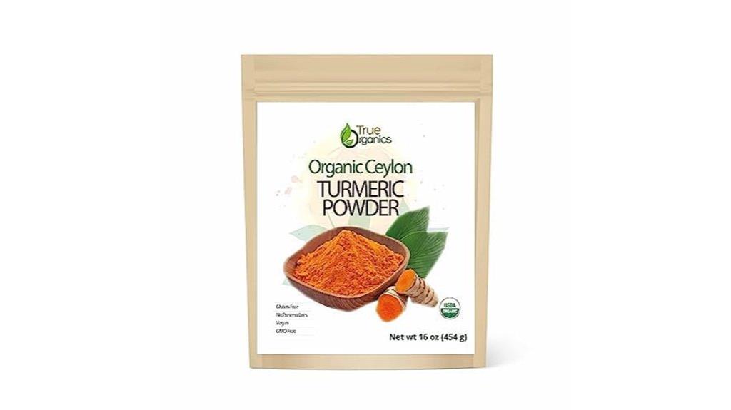 organic ceylon turmeric