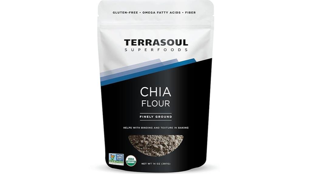 organic chia flour 14oz