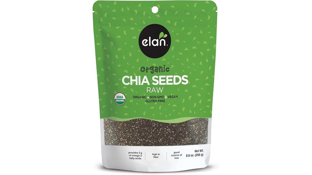 organic chia seed package