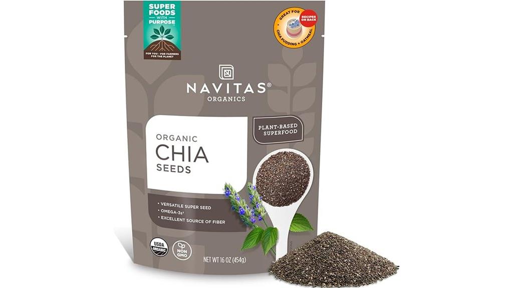 organic chia seeds 16 ounces