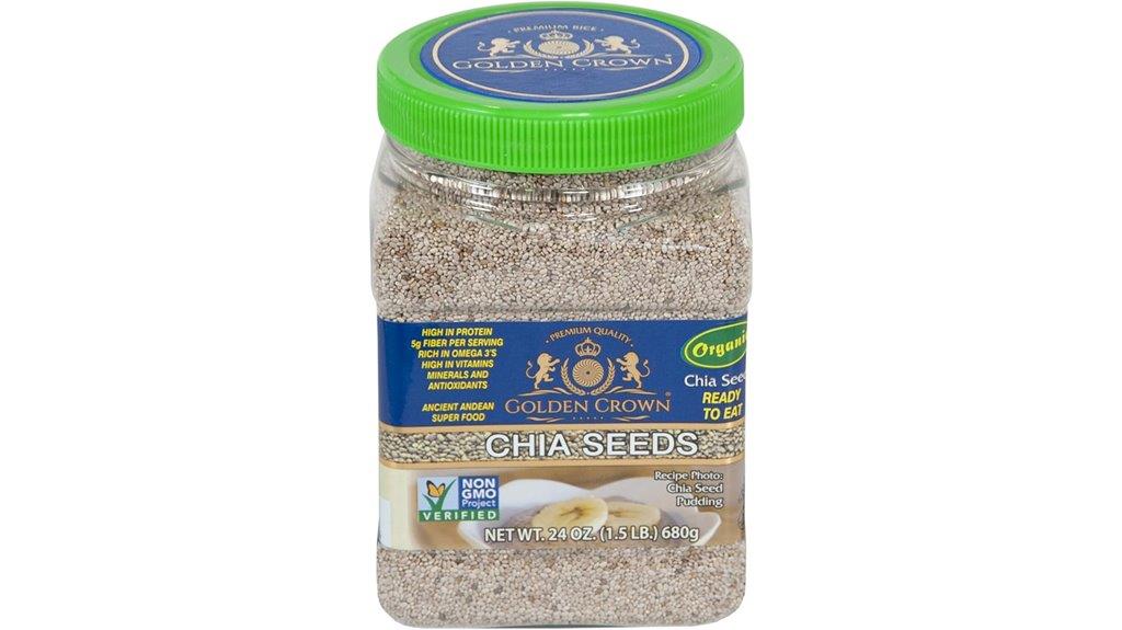 organic chia seeds 24 oz