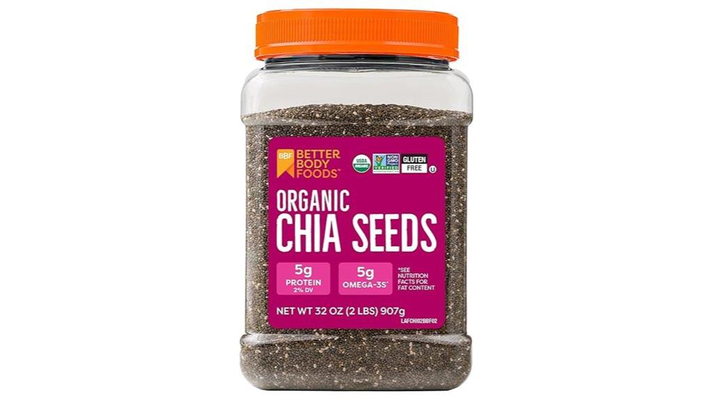 organic chia seeds 2 lbs