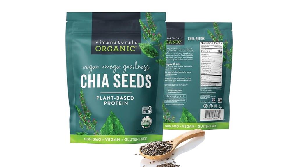 organic chia seeds two pounds