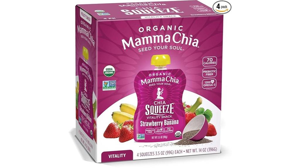 organic chia snack pack