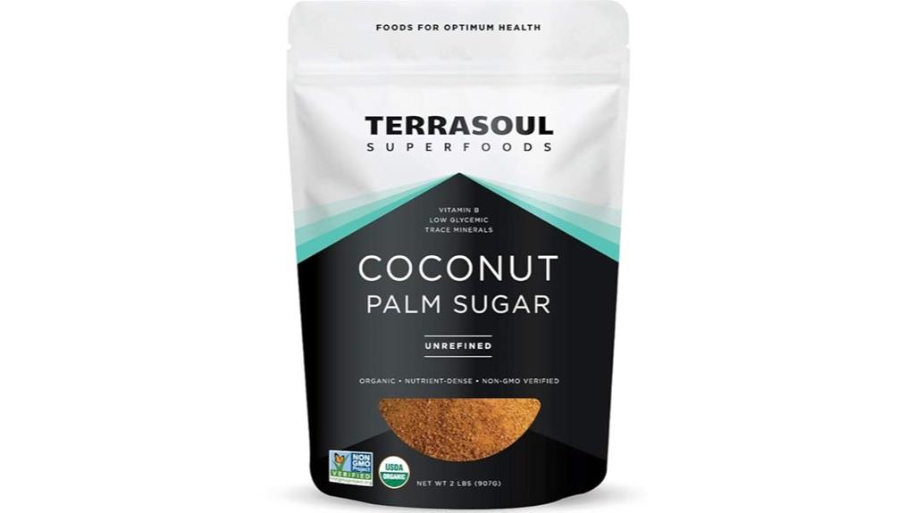 organic coconut sugar two pounds