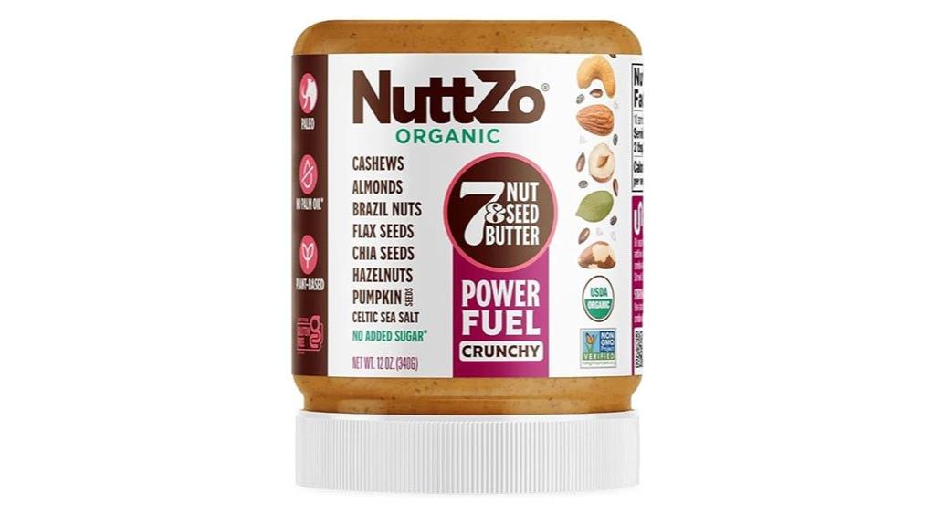 organic crunchy nut butter