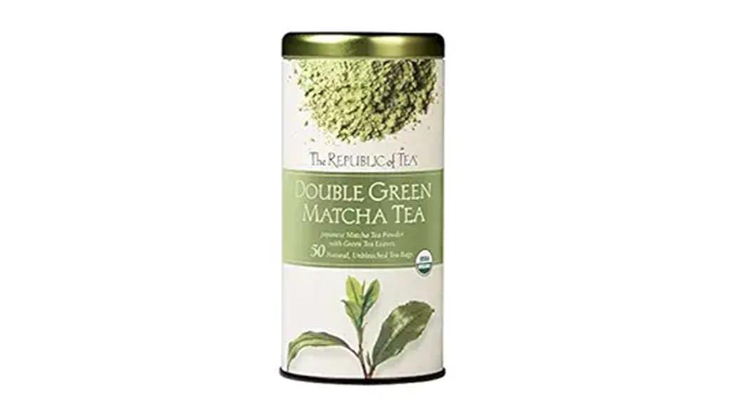 organic double green matcha