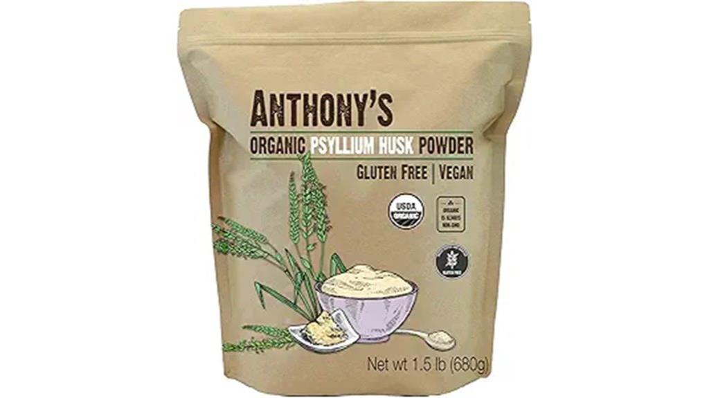 organic fiber supplement powder