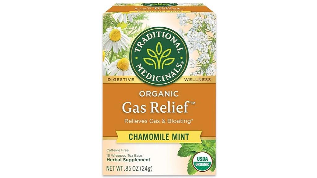 organic gas relief tea