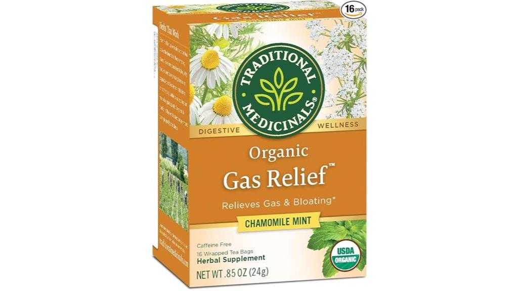 organic gas relief tea