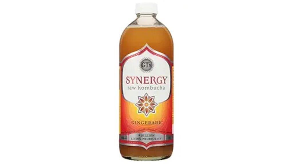 organic ginger kombucha