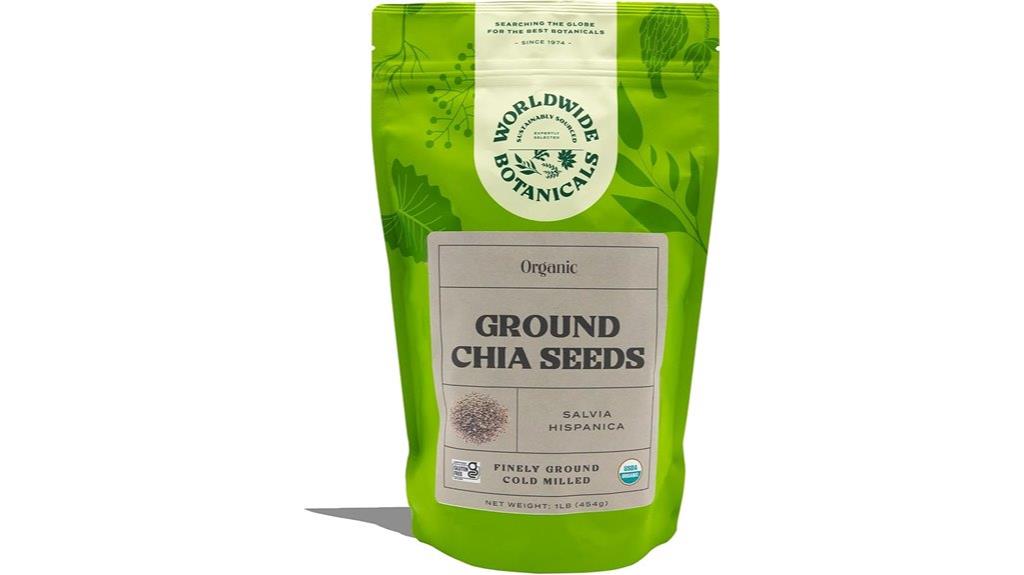 organic ground chia seeds