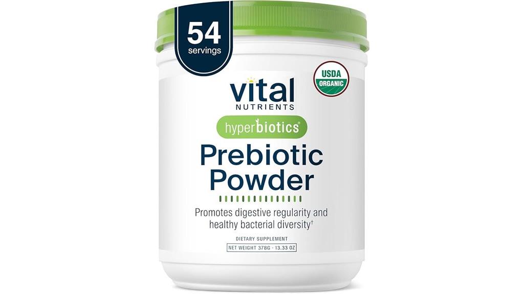 organic gut health powder