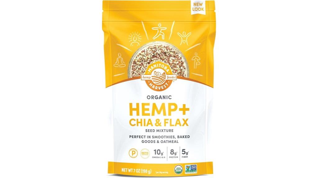 organic hemp seed mix